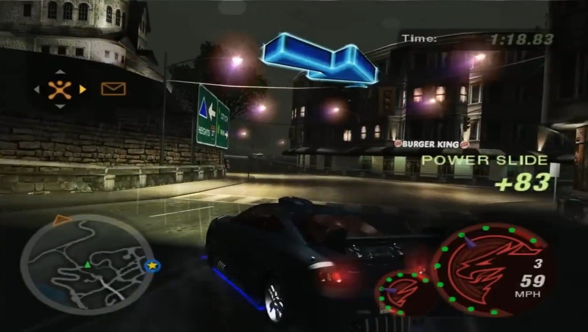 Need for Speed: Underground 2 in-game screenshot