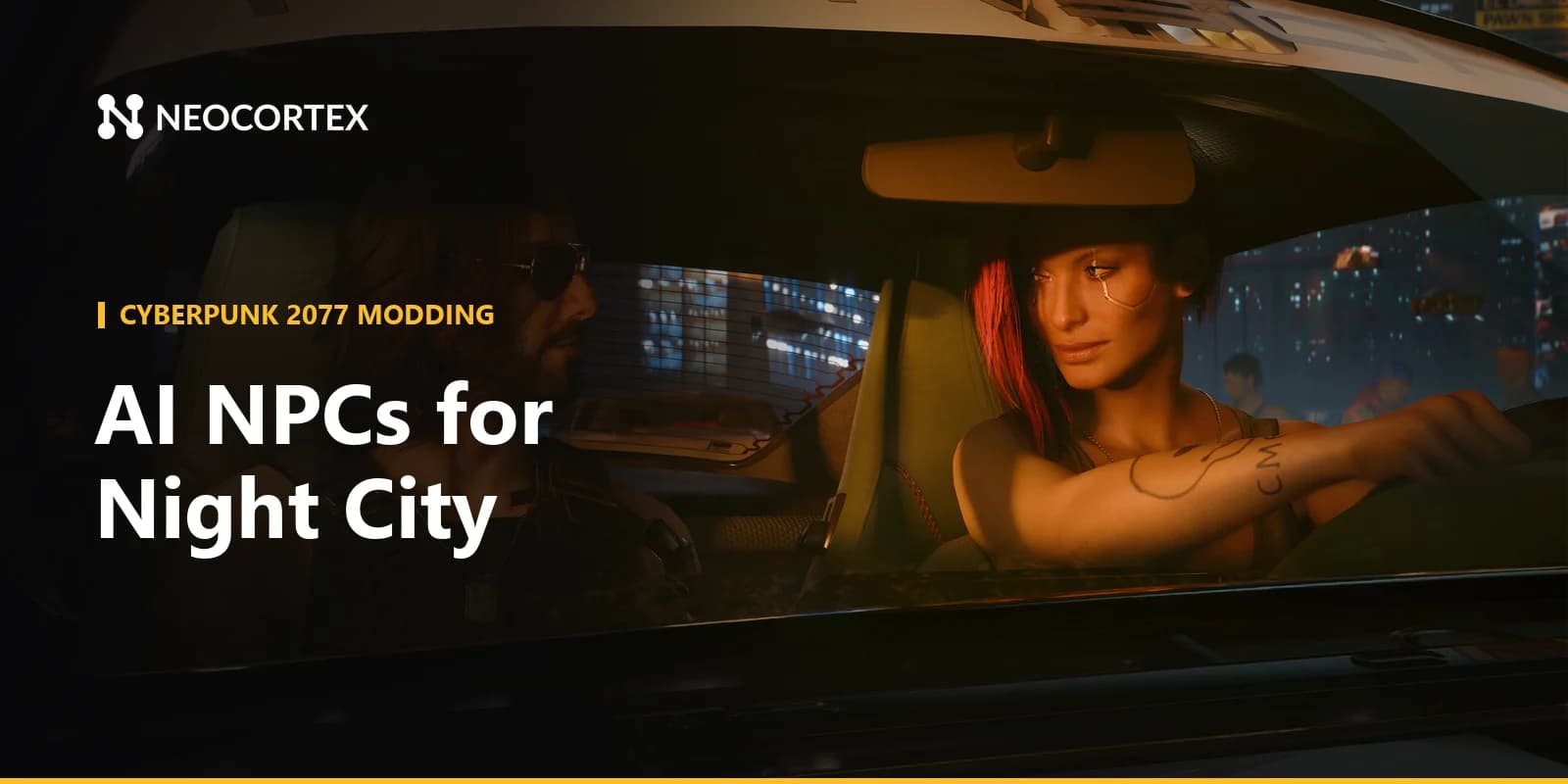 Build a Cyberpunk 2077 AI NPC mod with Neocortex: vendors and fixers you can talk to, car and holo-call voice commands and a netrunner quiz, via CET.