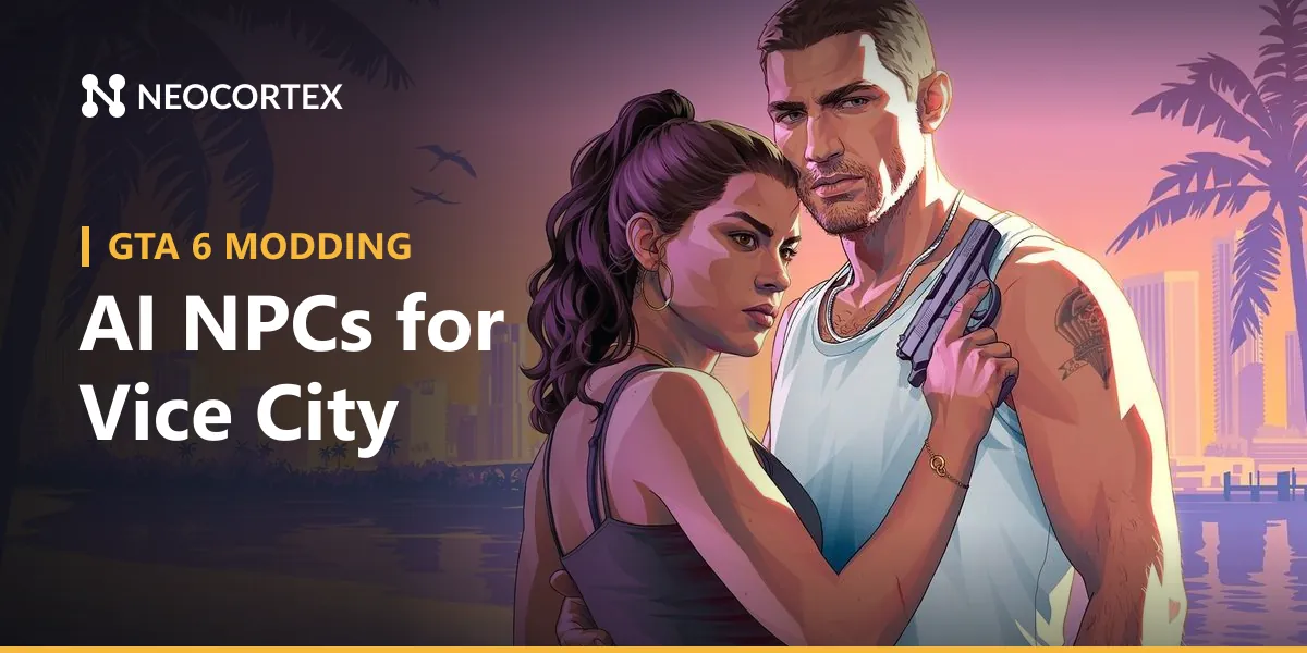 Will GTA 6 have mods? What GTA 5's modding scene suggests, and how AI NPCs that talk to you, talk to each other and take commands could work in Vice City.