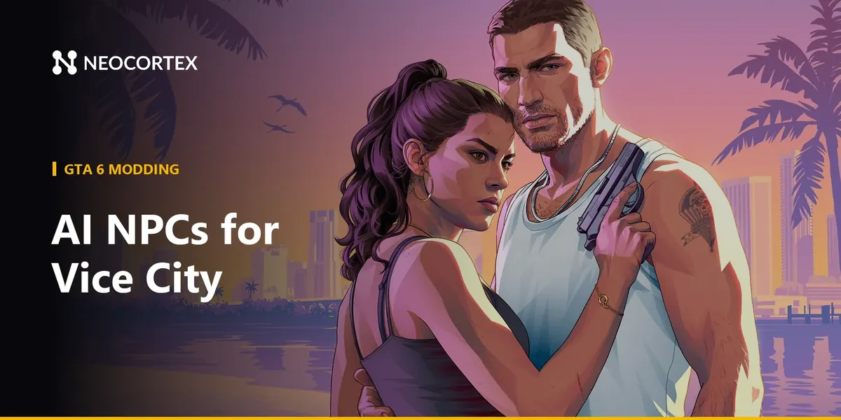 Will GTA 6 have mods? What GTA 5's modding scene suggests, and how AI NPCs that talk to you, talk to each other and take commands could work in Vice City.