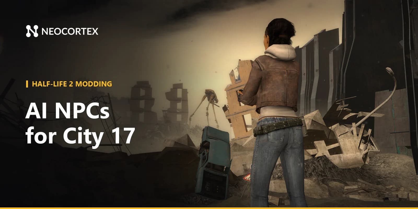 Plan a Half-Life 2 AI NPC mod on Source SDK 2013: a rebel squad you command by voice, a companion who talks back, safehouse story beats and a quiz terminal.