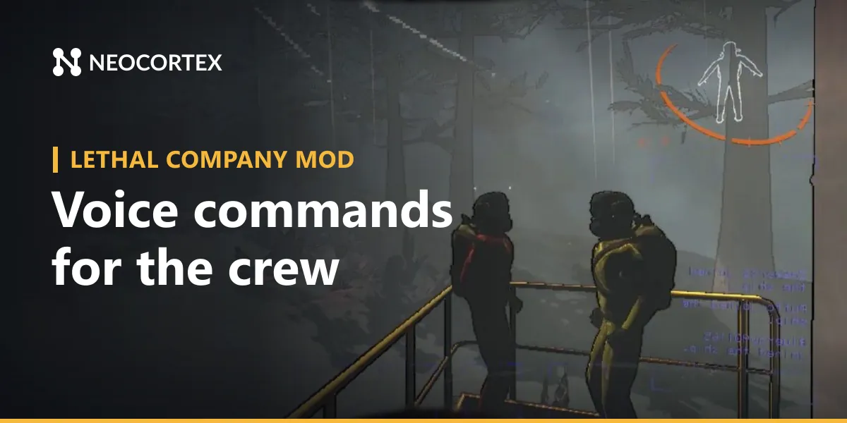 Build a Lethal Company voice commands mod with BepInEx: offline commands for the ship and terminal, an AI ship computer for the crew and a scrap-value quiz.