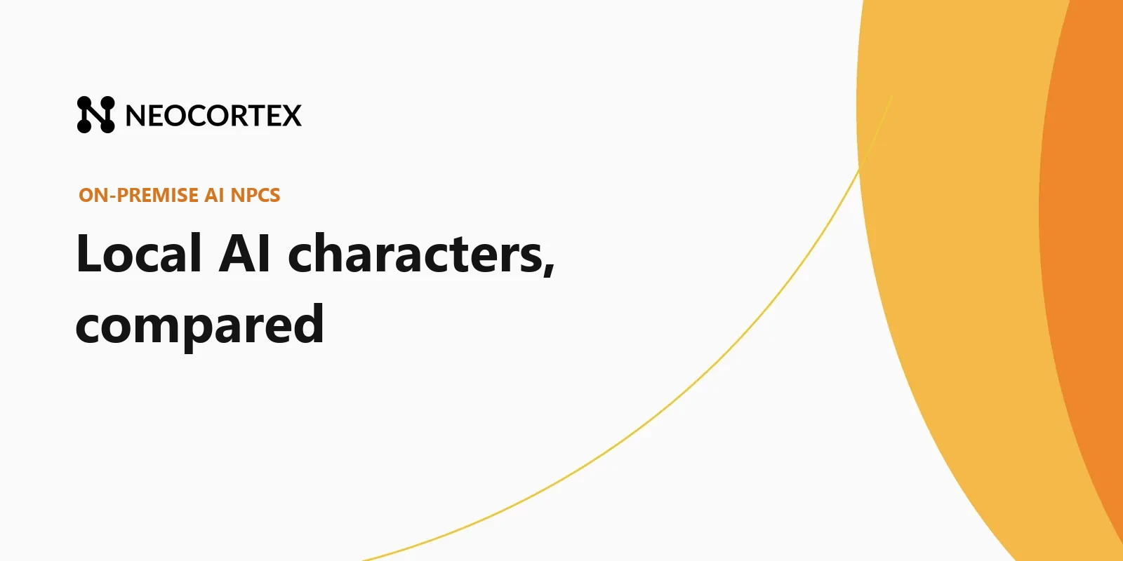 Compare on-premise AI NPC platforms and on-device SDKs: Tryll, NVIDIA ACE, Snapdragon, X&Immersion, LLMUnity, NobodyWho, Convai, Meta and Neocortex.