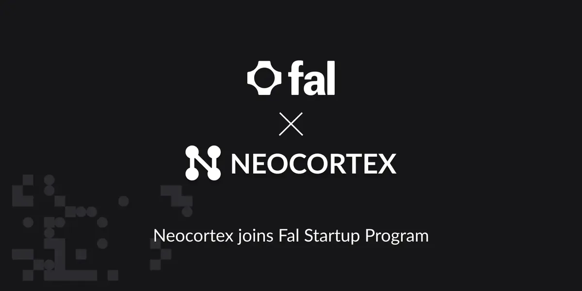 Neocortex has been selected for the Fal Startup Program in Europe, helping us build scalable media infrastructure for AI characters in games.