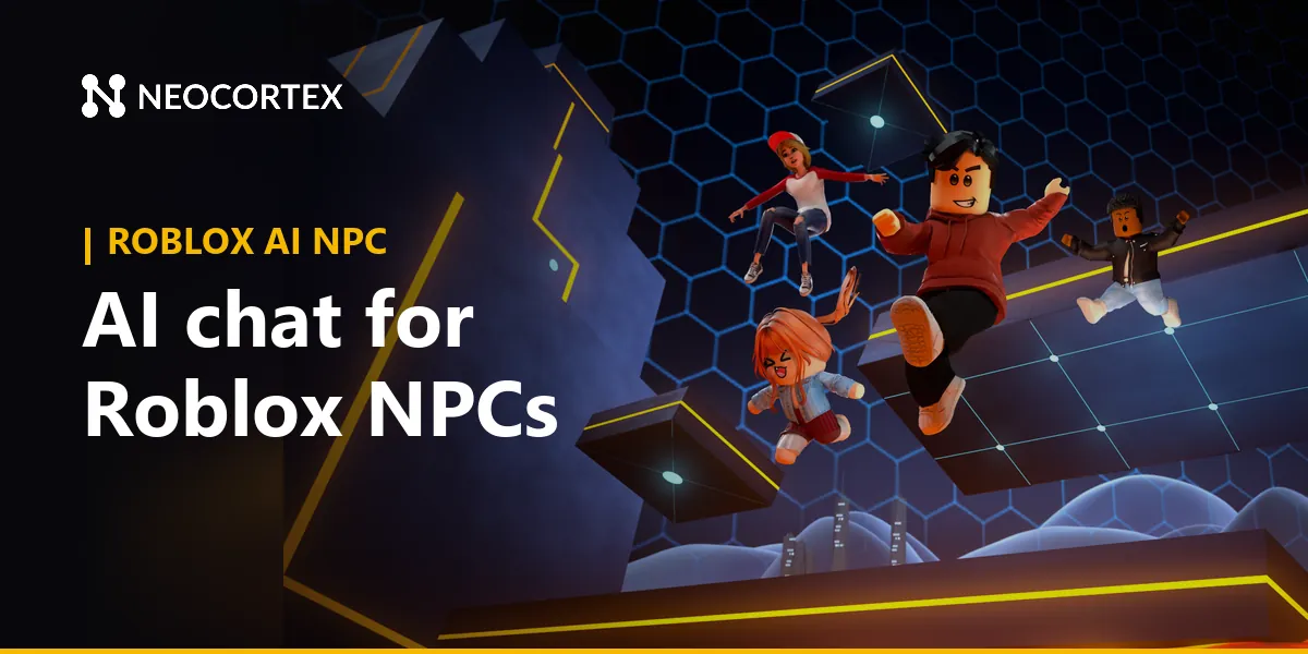 Make a Roblox AI NPC in Roblox Studio: a server script sends what players type to Neocortex, filters the reply and shows it in a chat bubble.