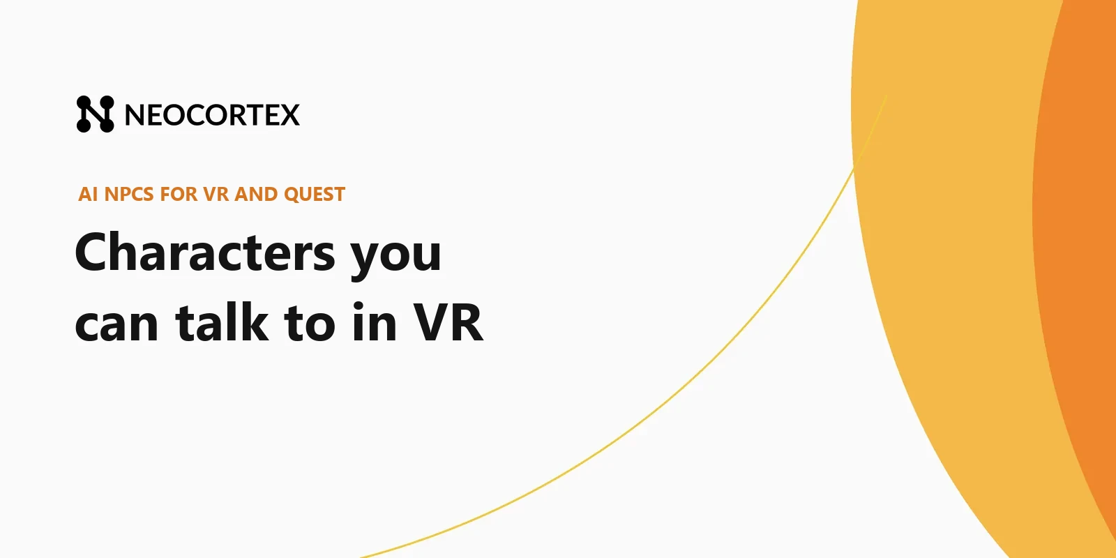 Voice is the natural way to talk to characters in VR. We compared Meta's AI Building Blocks, Convai, LLMUnity, Charisma.ai, Unreal plugins and Neocortex for VR NPCs.