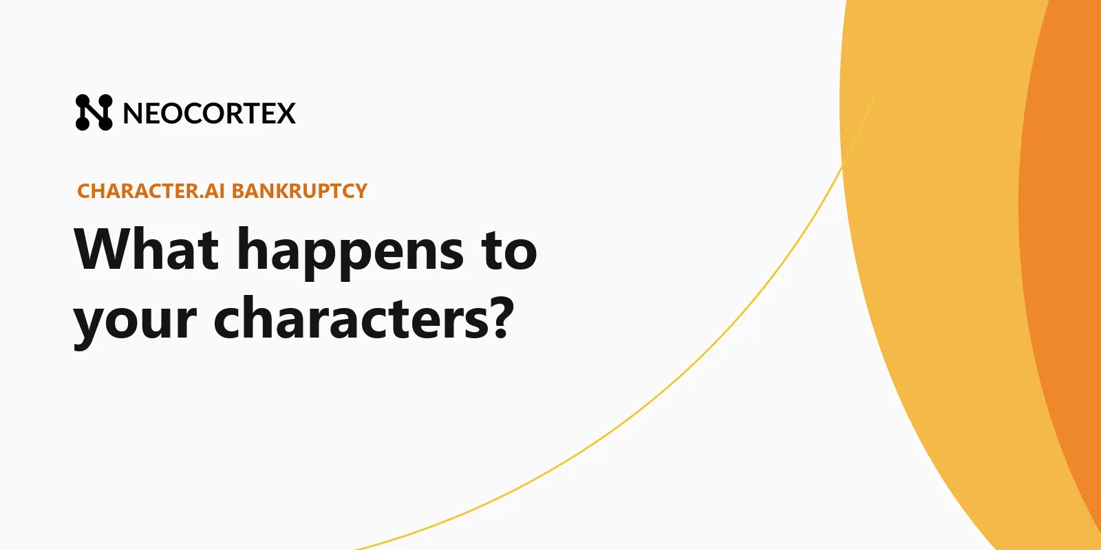 Character.AI filed for Chapter 11 bankruptcy. Here's what it means for your chats and characters, the shutdown timeline, and what to do right now.