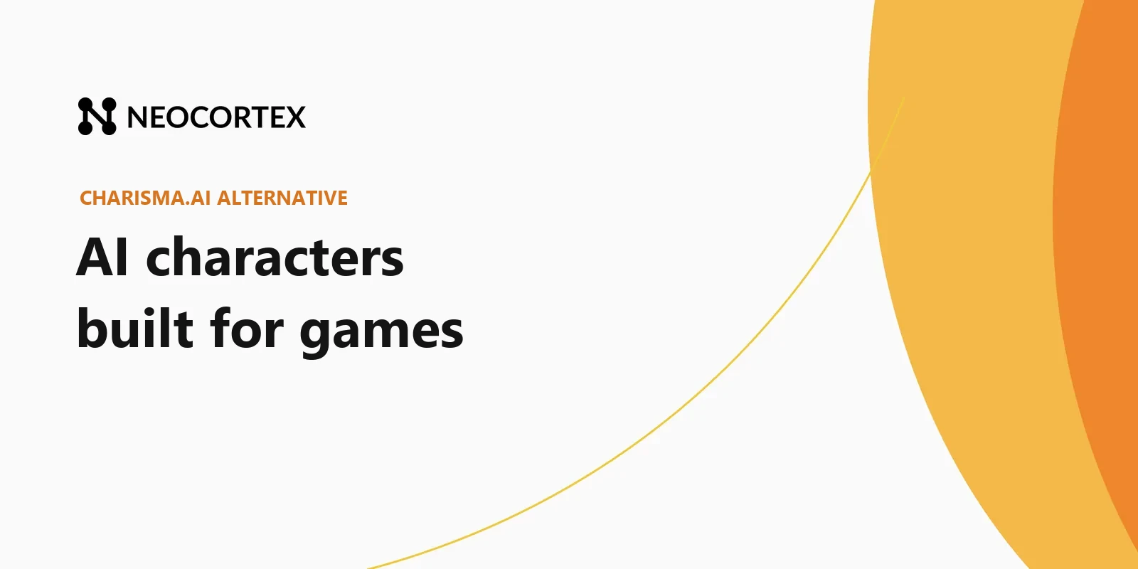 Charisma.ai has moved its focus toward online training and brand campaigns. If you are building AI characters for a game, here is how Neocortex compares.