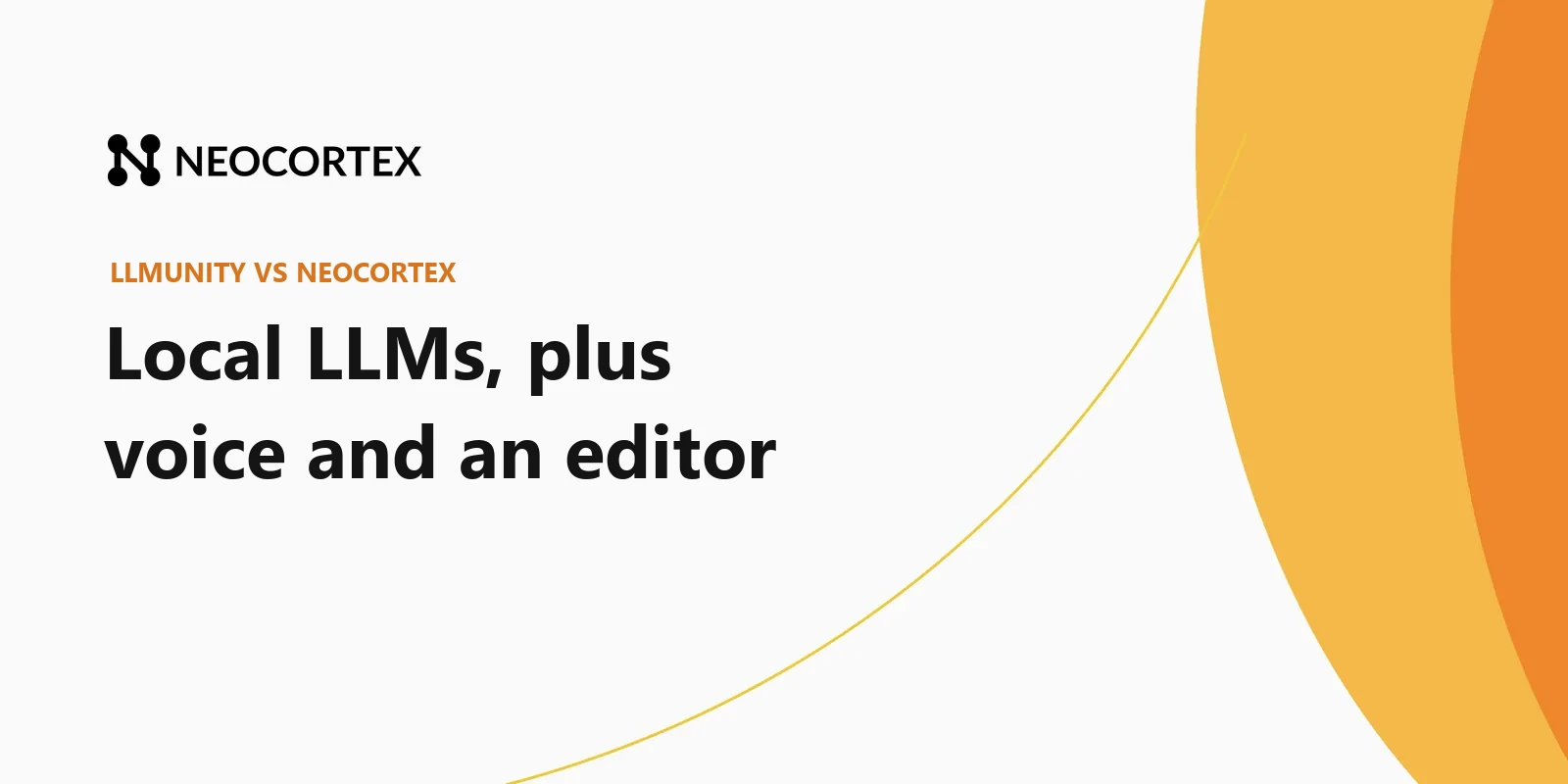 LLMUnity is a great open-source way to run LLMs offline in Unity. When you also need voice, a character editor and multi-engine support, here is where Neocortex fits.